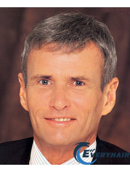 Short Straight Cheap Toupee 