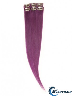 Incredible Black Straight Remy Human Hair Clip In Hair Extensions