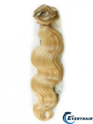 Blonde Wavy Gorgeous Remy Human Hair Tape In Hair Extensions