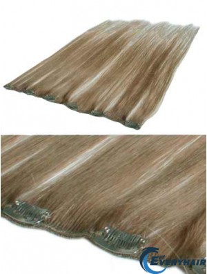 Perfect Blonde Straight Remy Human Hair Clip In Hair Extensions
