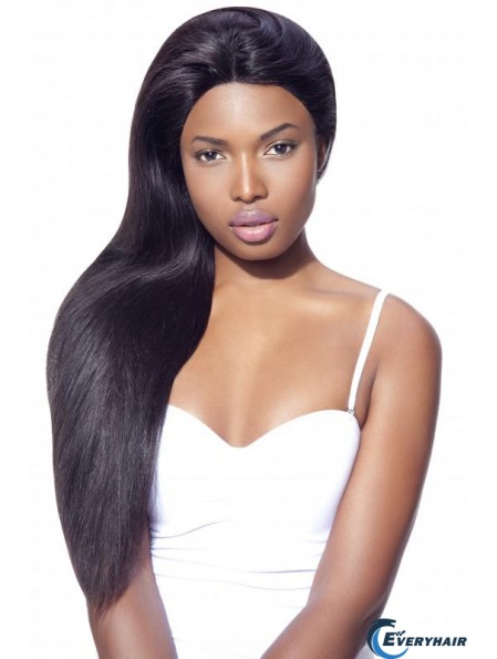 Black Long Straight Lace Frontals