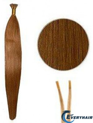Auburn Straight Stick/I Tip Hair Extensions