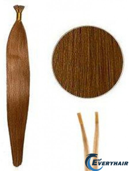 Auburn Straight Stick/I Tip Hair Extensions