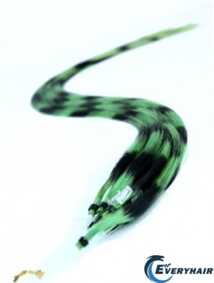 Great Black Straight Micro Loop Ring Hair Extensions