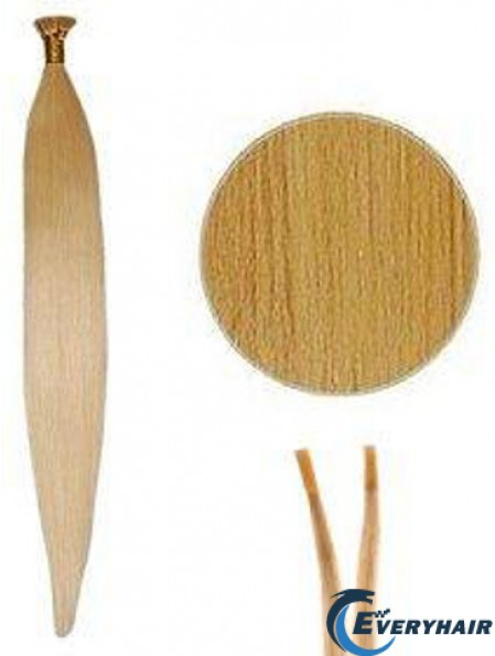 Blonde Straight Stick/I Tip Hair Extensions