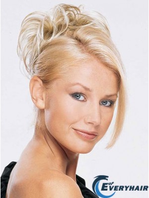 Blonde Hair Pieces Buns