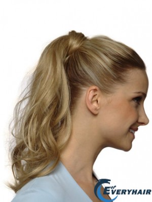 Gorgeous Wavy Blonde Ponytails