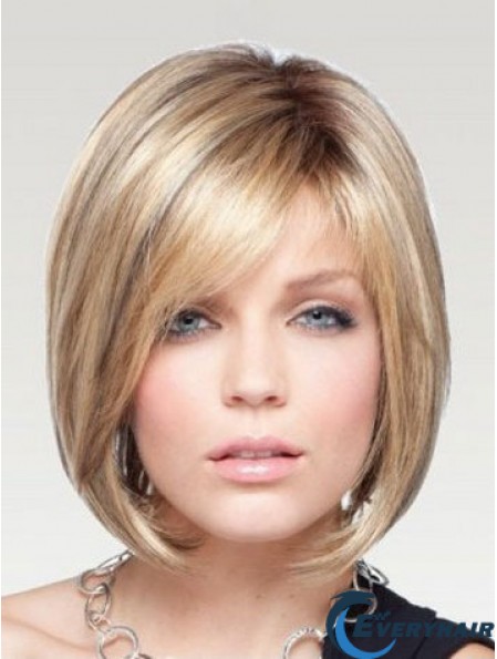  Affordable Bob Human Hair Blonde Lace Wig