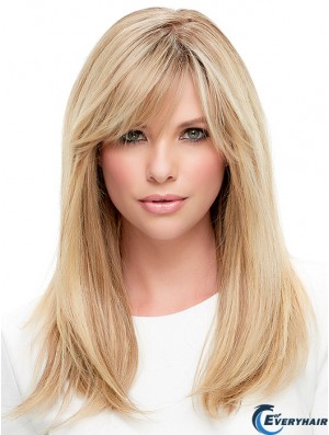 Ladies Wigs Cheap With Bangs Straight Style