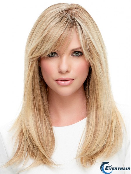 Ladies Wigs Cheap With Bangs Straight Style