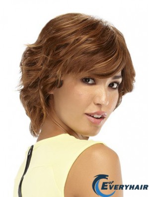 11 inch Great Auburn Layered Monofilament Wigs