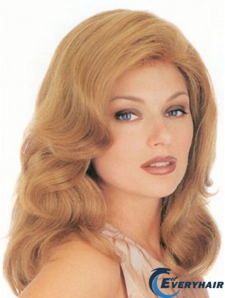 Wavy Blonde Convenient Long Classic Wigs