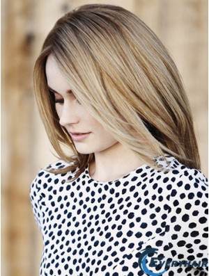 Bobs Shoulder Length Blonde Straight 14 inch Top Human Hair Wigs