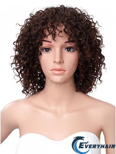 14 inch Brown Lace Front Wigs For Black Women