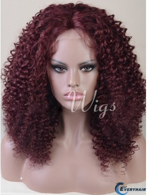 Ideal 14 inch Long Kinky Wigs For Black Women