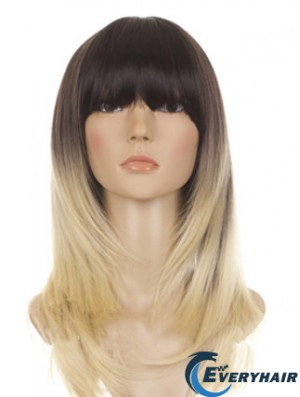 Beautiful 18 inch Shoulder Length Straight Wigs For Black Women