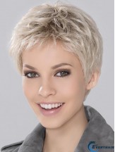 Durable Platinum Blonde Short Wigs For Women