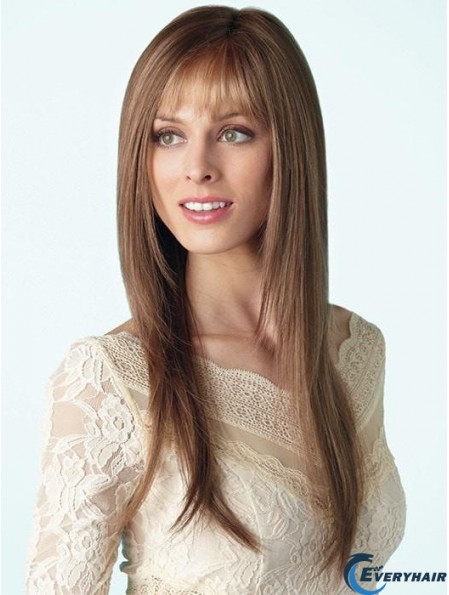 Long Straight Brown 18 inch Lace Wigs Buy