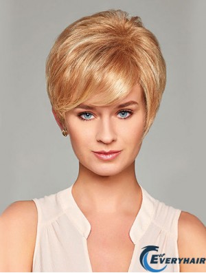 Short Wavy Capless Layered 8 inch Suitable Synthetic Wigs