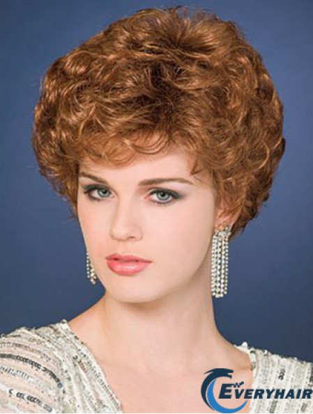 Cropped Curly Capless Layered 6 inch Amazing Synthetic Wigs
