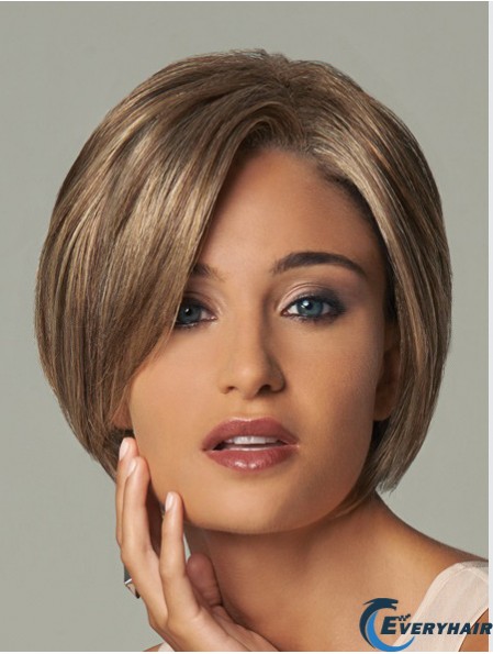 Wavy Layered 8 inch Blonde Comfortable Synthetic Wigs