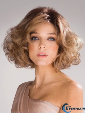 Wavy Layered 10 inch Blonde Exquisite Synthetic Wigs