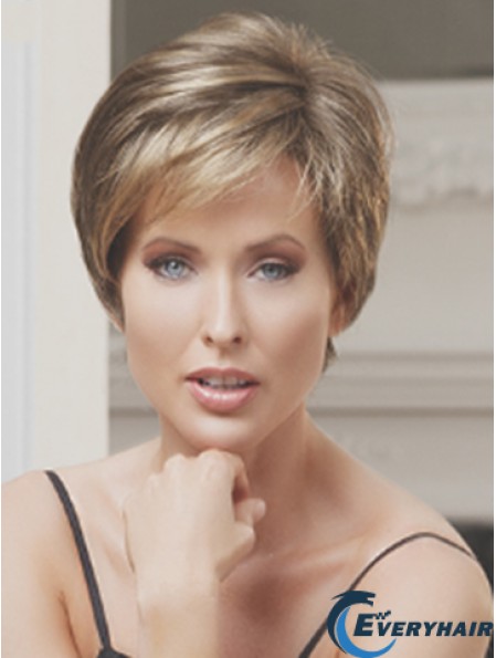Straight Boycuts 6 inch Beautiful Short Wigs