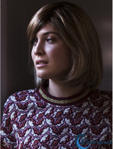 Bobs Brown Straight Chin Length 10 inch Stylish Medium Wigs