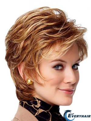 Buy Lace Front Wigs UK With Monofilament Chin Length Boycuts