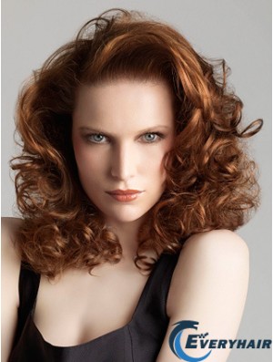 Shoulder Length Curly 100% Hand-tied Wigs Sale