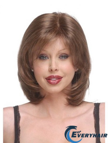 Capless Chin Length Straight Auburn Discount Bob Wigs