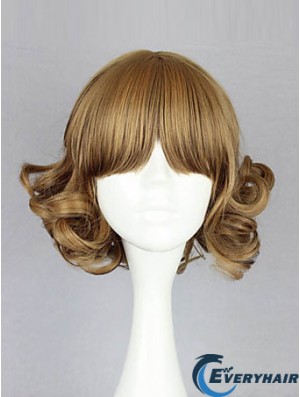 Capless Chin Length Wavy Blonde Amazing Bob Wigs
