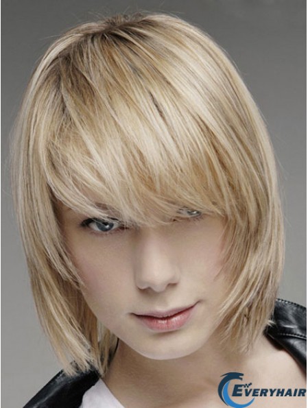 Brown Lace Front Straight Men Hand Tied And Mono Top Human Hair Wig