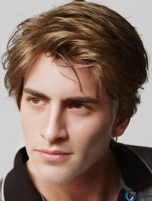 Blonde Capless Straight Remy Human Short Wigs For Men Models Blonde Capless Straight Remy Human Short Wigs For Men Models