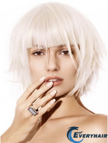 Capless Bobs Short Straight 10 inch Suitable Fashion Wigs