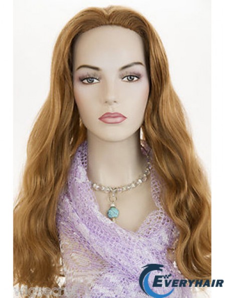 Long Wavy Auburn Great Synthetic Half Wigs