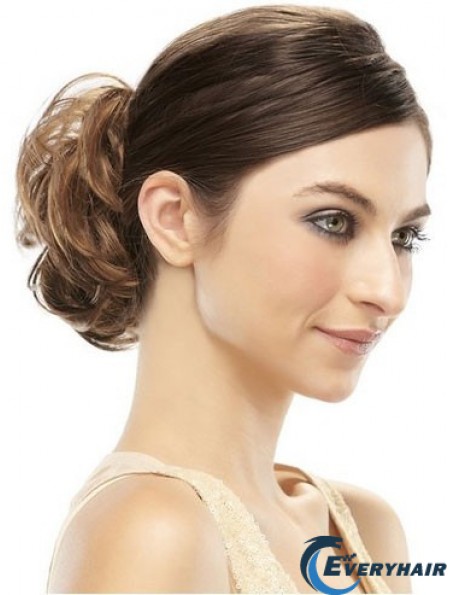 Brown Bun Hair Wrap