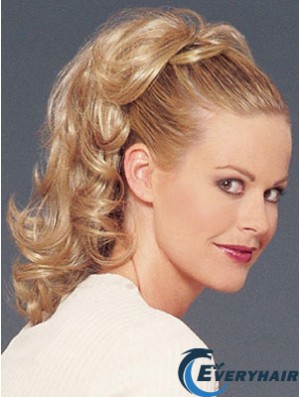 Great Curly Blonde Ponytails